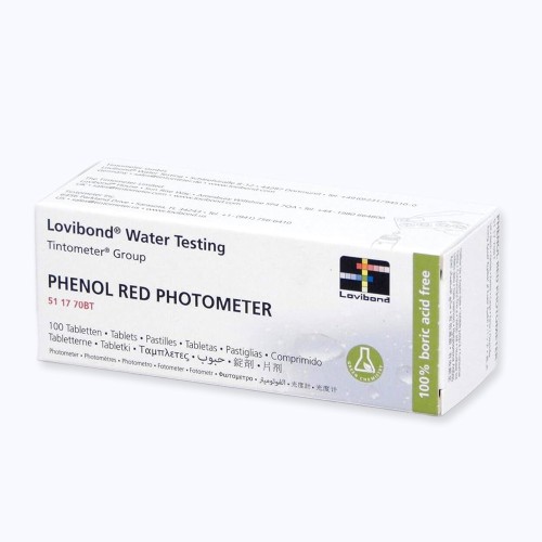 Lovibond Phenol Red Photometer Test Tablets